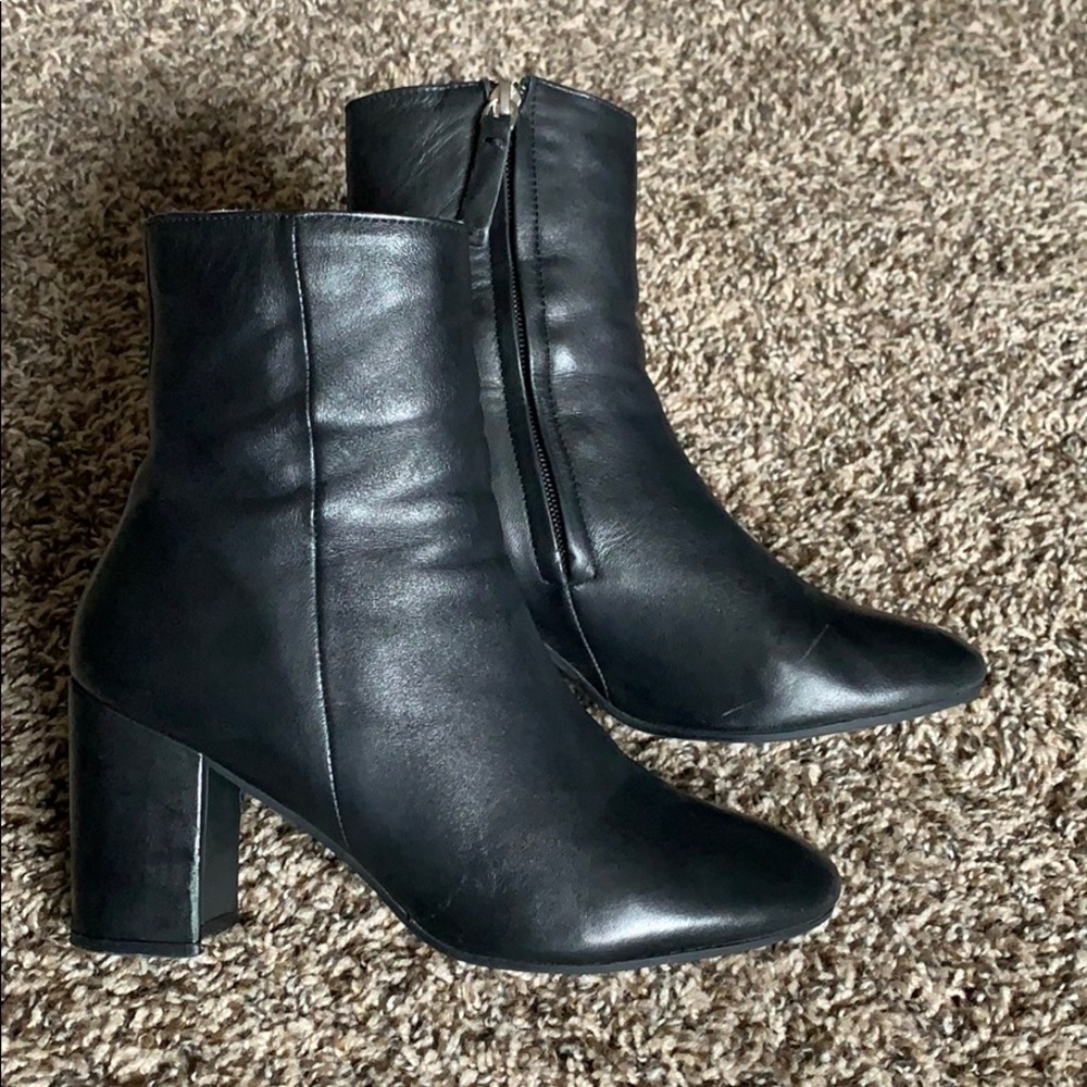 Elise Leather Bootie